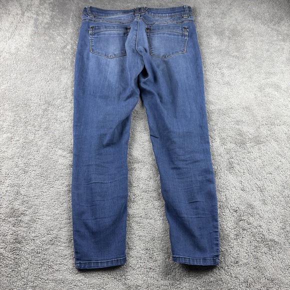 Democracy Ab Technology‎ Jeans Womens 8 Blue Medium Wash Mid Rise Slimming - Picture 8 of 13